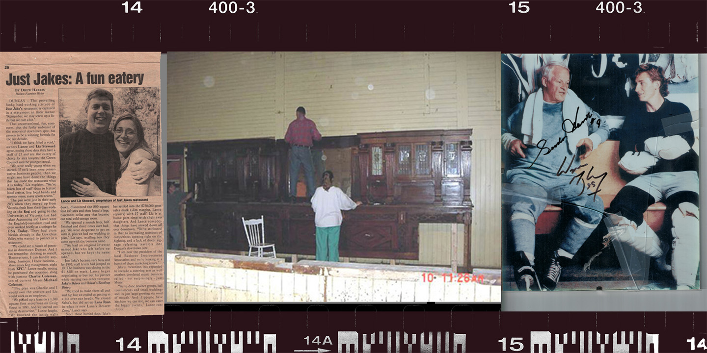 old bar and hockey at just jakes