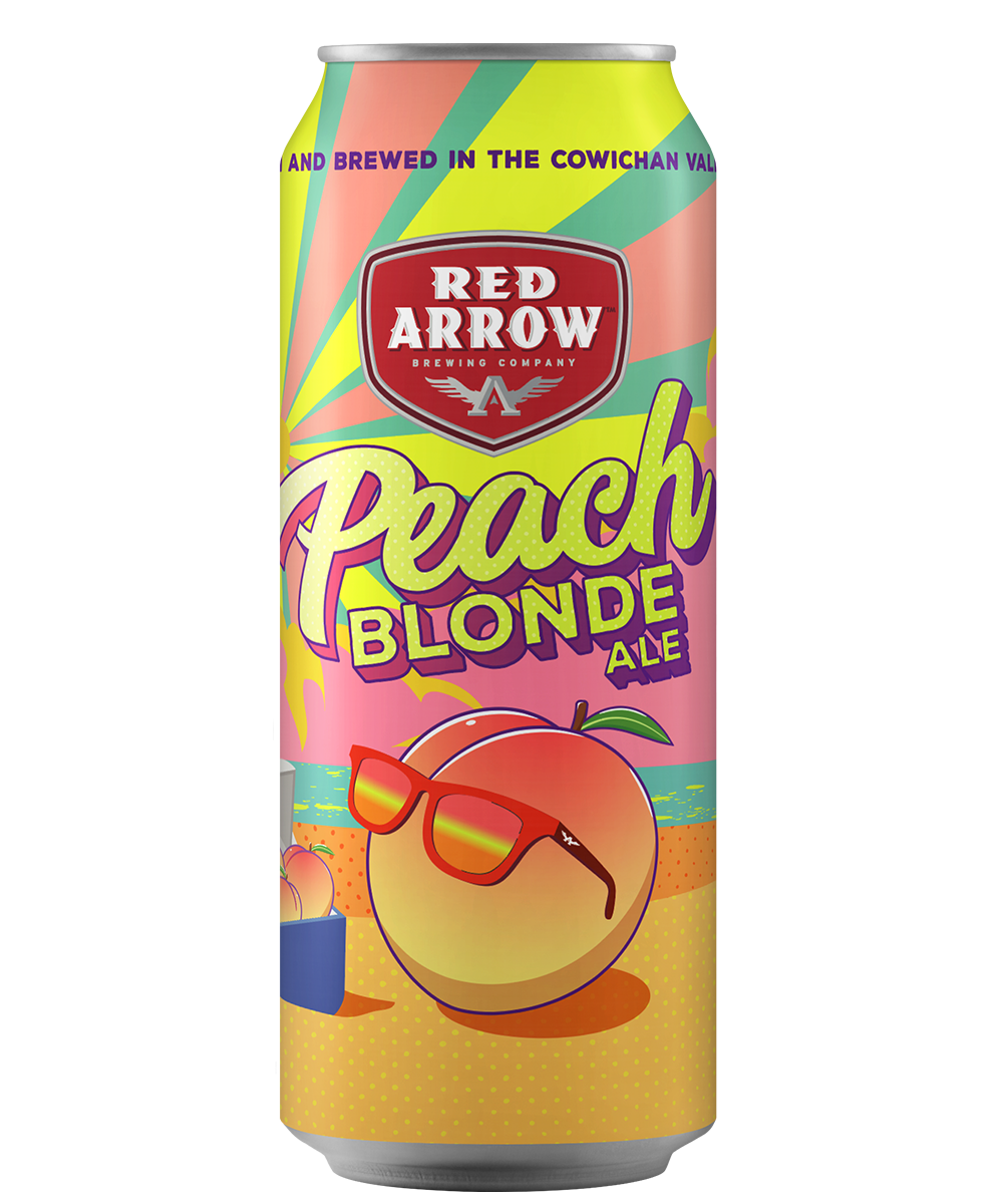 peach blonde ale beer can