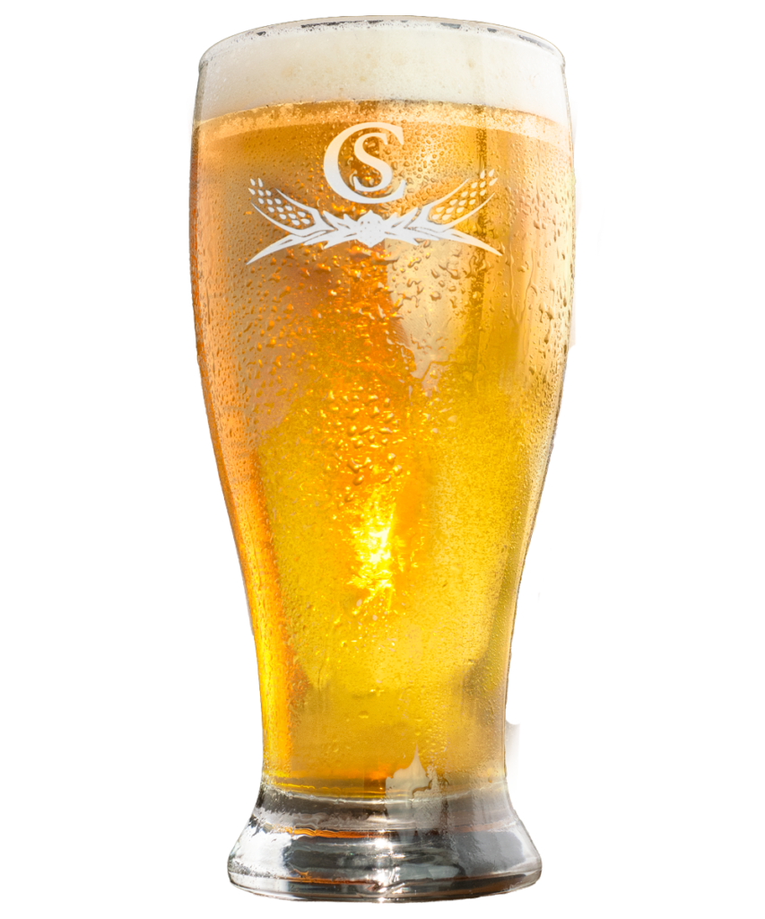 light pint of beer
